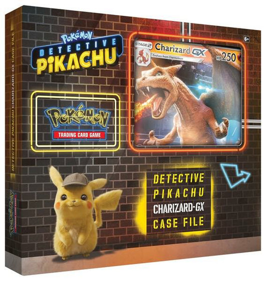 Detective Pikachu Charizard GX Case File Box