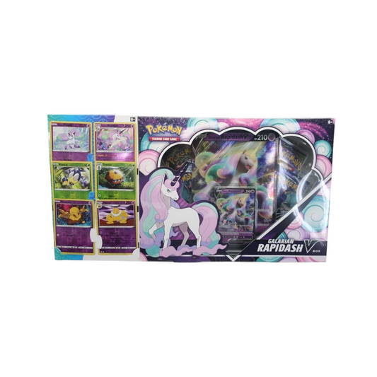 Orbeetle/Rapidash V Box + 6 Promo Cards