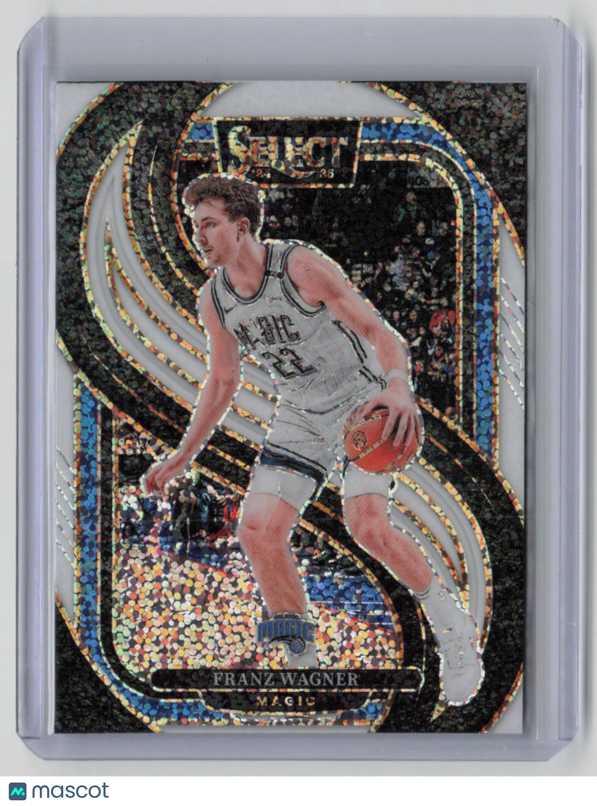 2024-25 Panini Select Prizm Franz Wagner White Sparkle #157