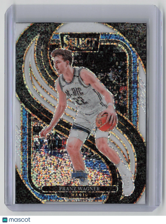 2024-25 Panini Select Prizm Franz Wagner White Sparkle #157