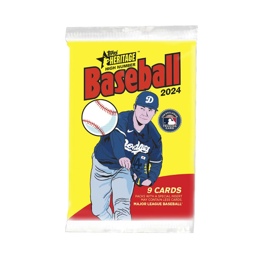2024 Topps Heritage High Number Baseball Pack