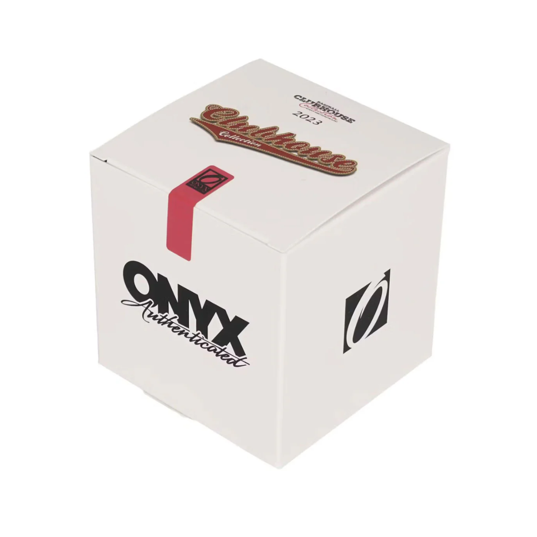 Onyx Clubhouse Collection Baseball Hobby Box - Authenticated Game Used Batting Gloves