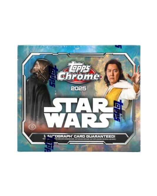 2025 Topps Chrome Star Wars Hobby Box
