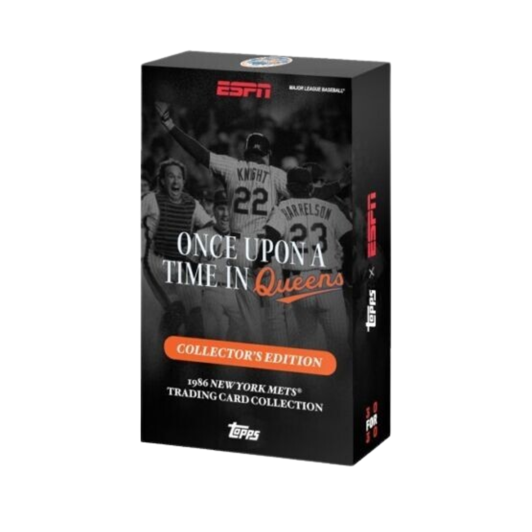 Topps Once Upon a Time in Queens Collectors Edition New York Mets Trading Card Collection Box