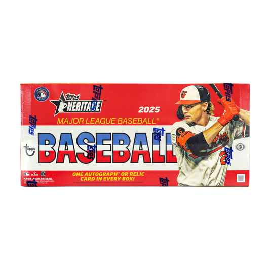 2025 Topps Heritage Baseball Hobby Box