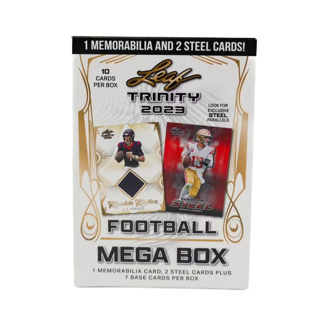 Leaf Trinity 2023 Football Mega Box