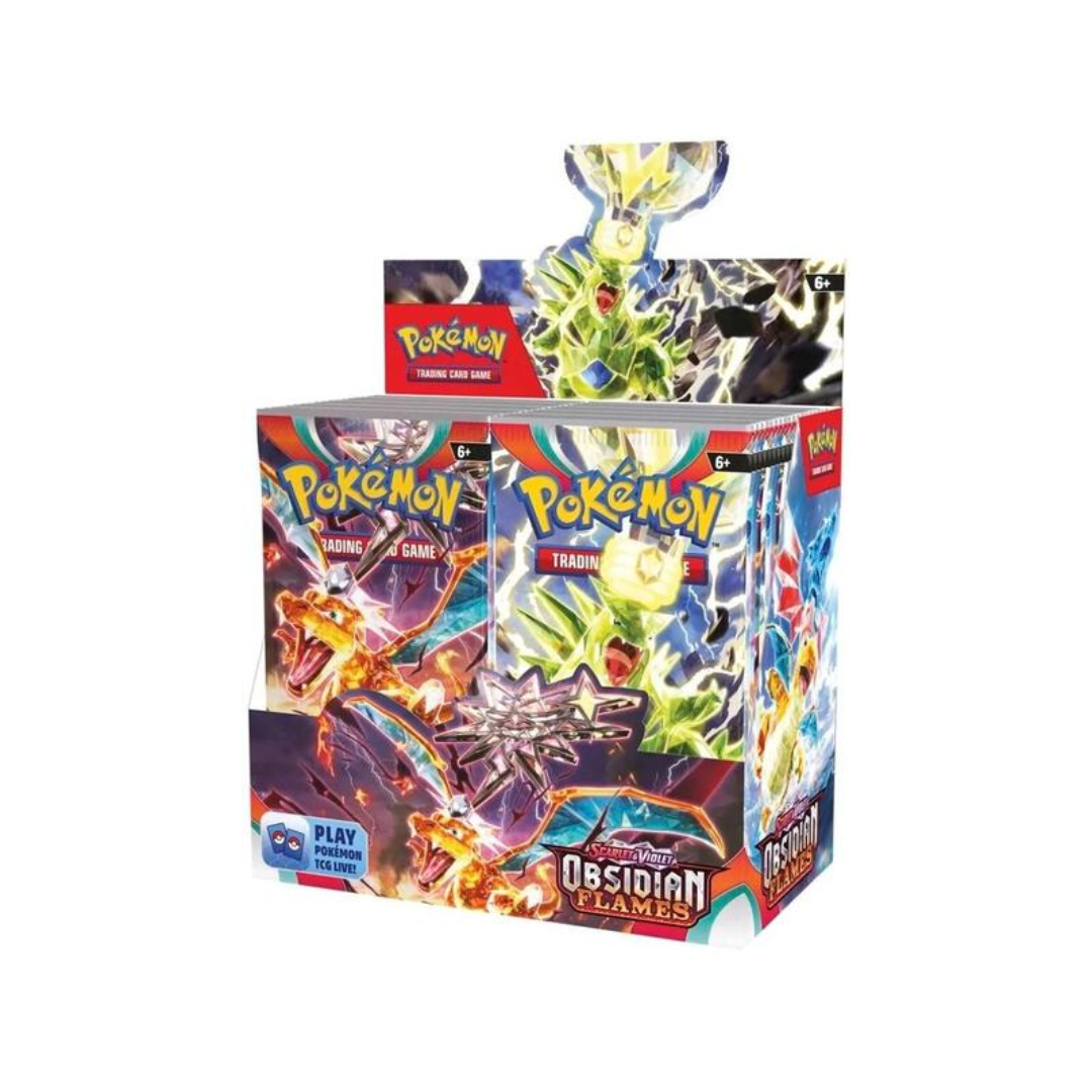 Pokemon Scarlet & Violet-Obsidian Flames Booster Box (36 Packs)