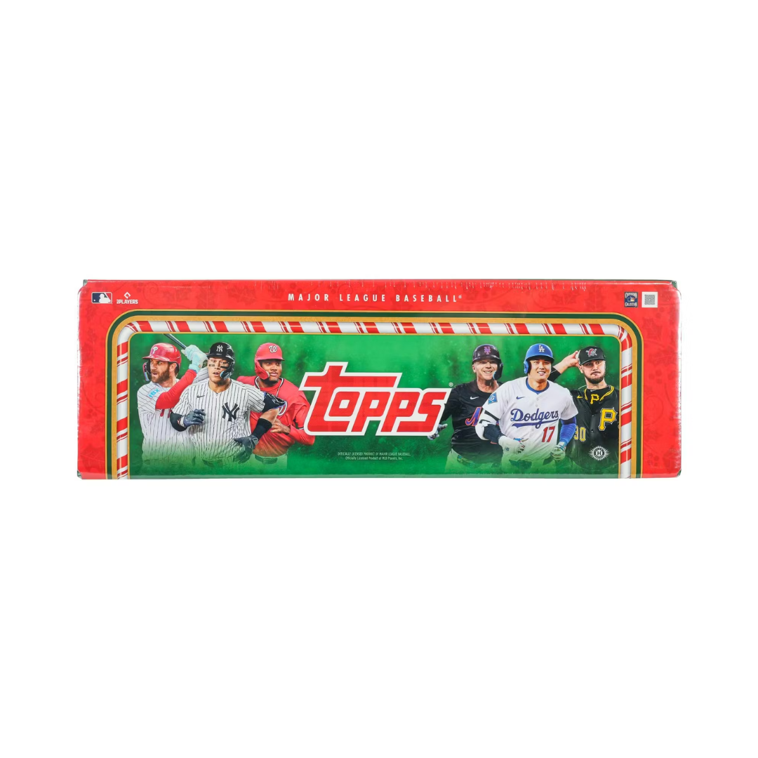2025 Topps Holiday Baseball Tin Box (3 Tins)