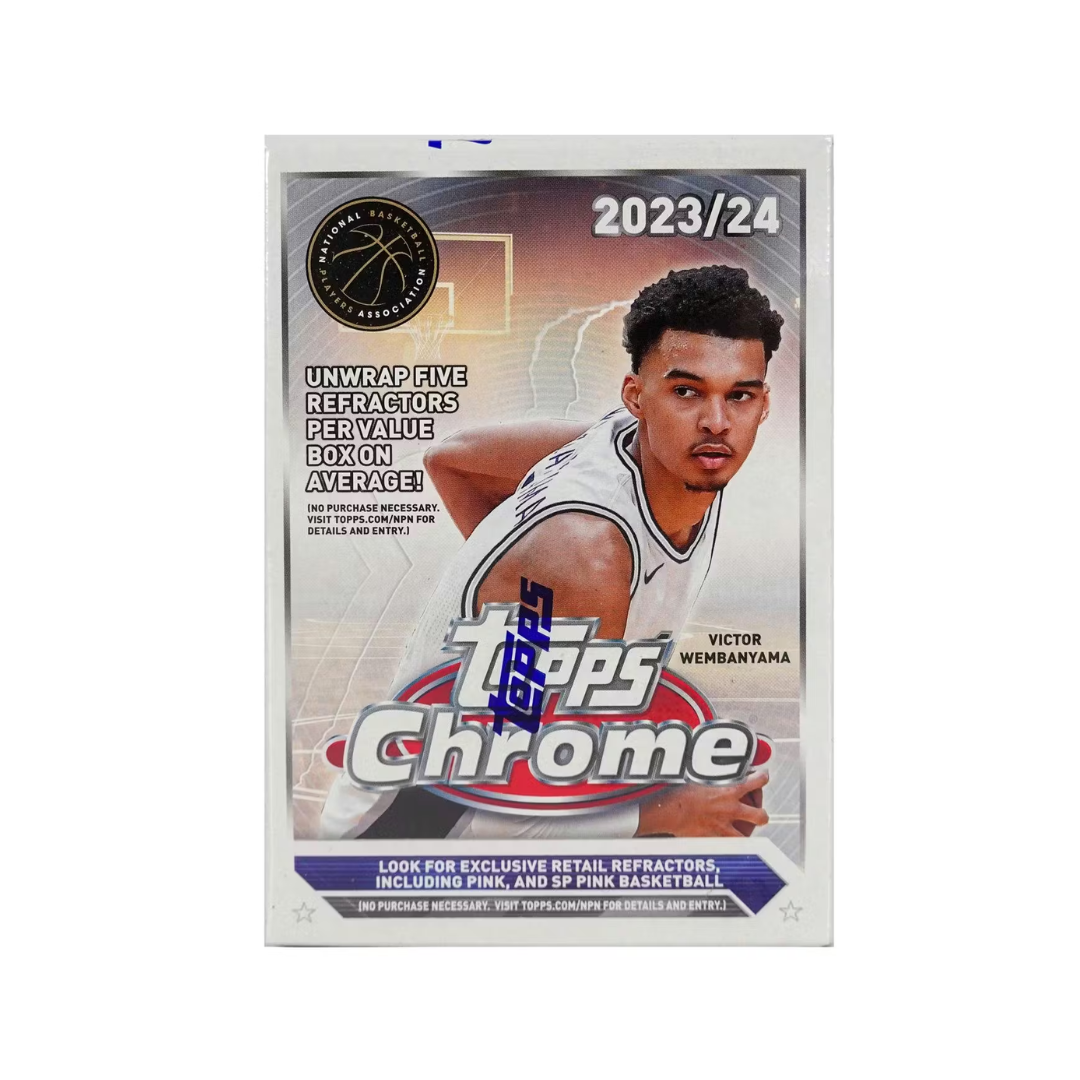 2023-24 Topps Chrome Basketball Blaster Box