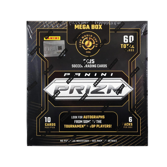 2025 Panini Prizm FIFA Club World Cup Soccer Mega Box