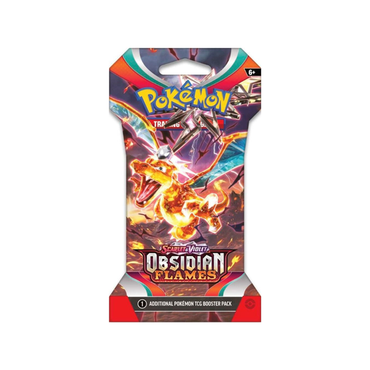 Pokemon Scarlet & Violet Obsidian Flames Sleeved Booster Pack
