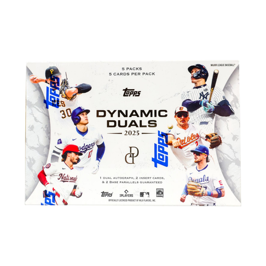 2025 Topps Dynamic Duals Baseball Hobby Box