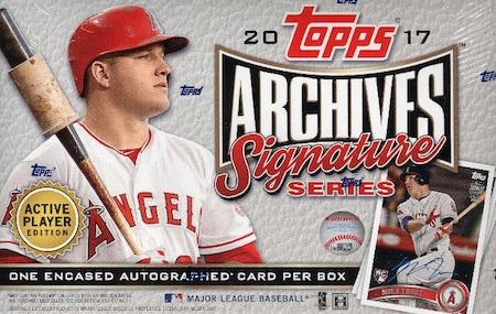 2017 Topps Archives Signature Series