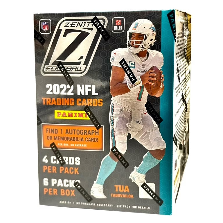 2022 Panini Zenith NFL Football Blaster Box