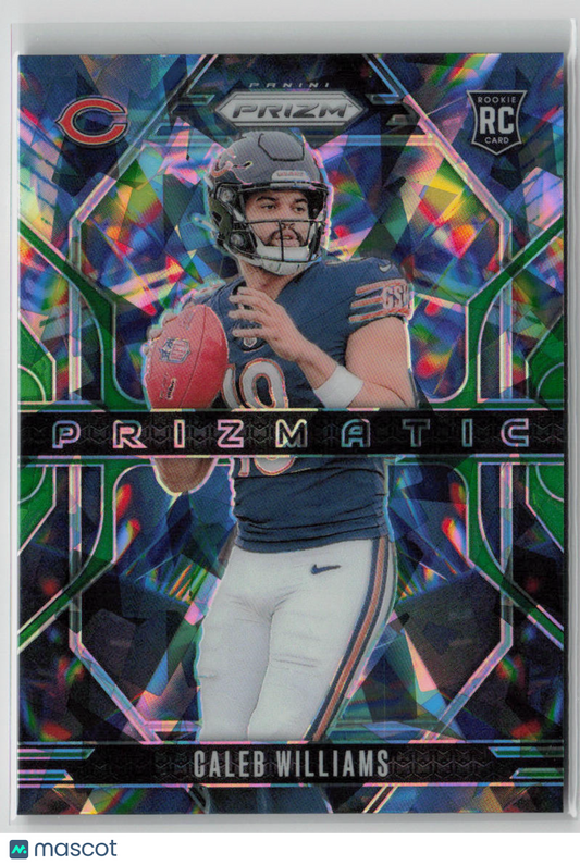 2024 Panini Prizm Prizmatic Caleb Williams Rookie Green Ice #1
