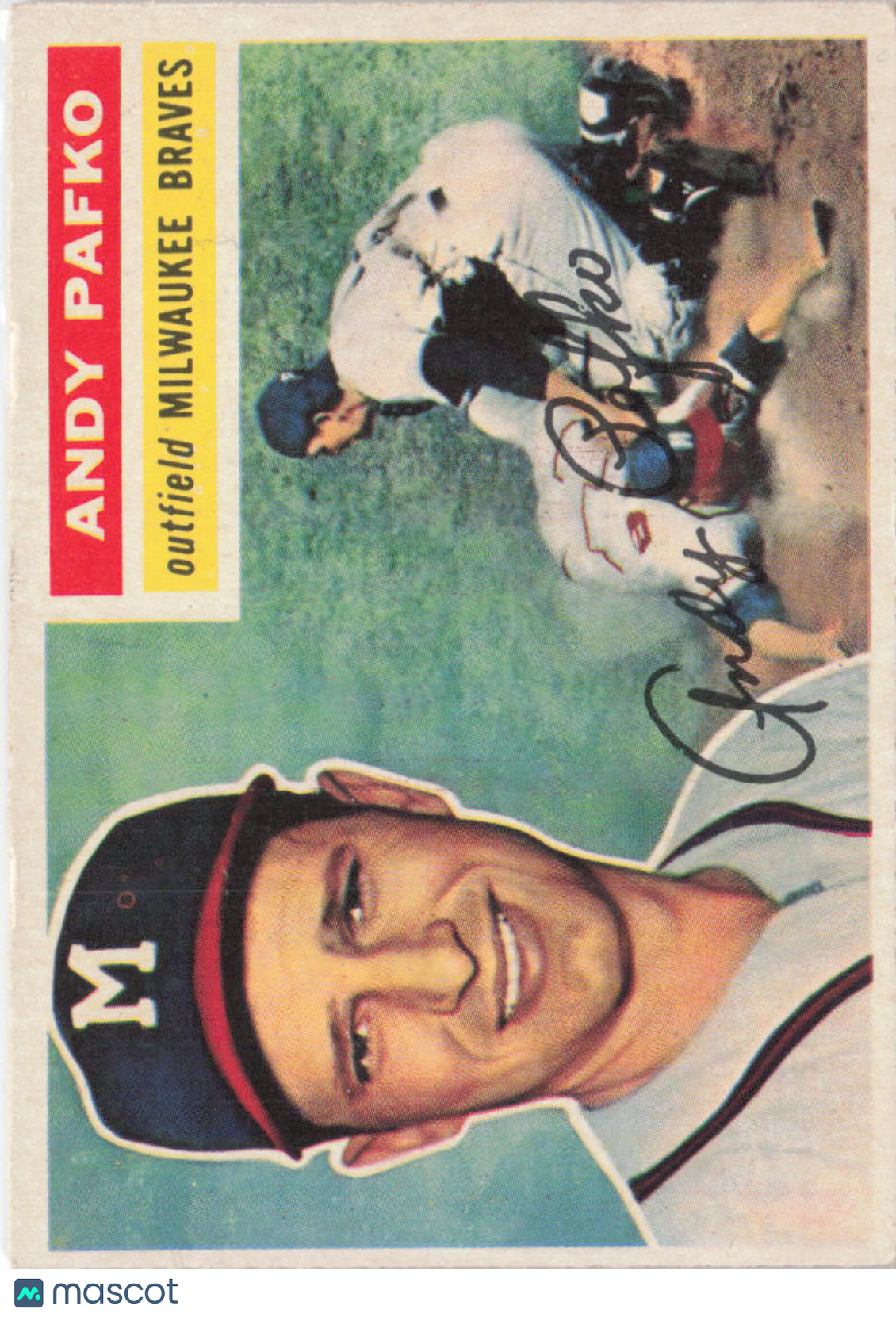 1956 Topps #312 Andy Pafko