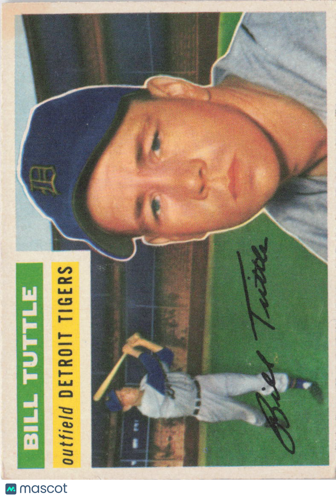 1956 Topps #203 Bill Tuttle