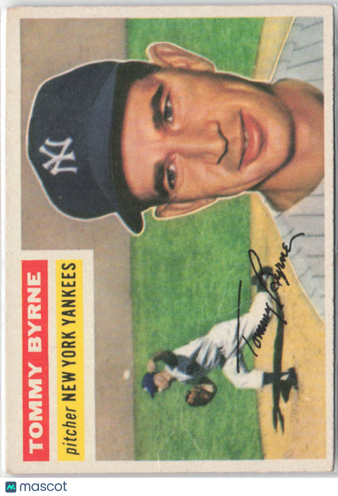 1956 Topps #215 Tommy Byrne