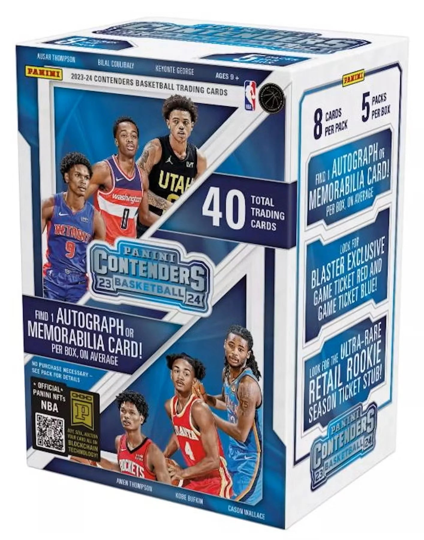 2023-24 Panini Contenders Basketball Blaster Box