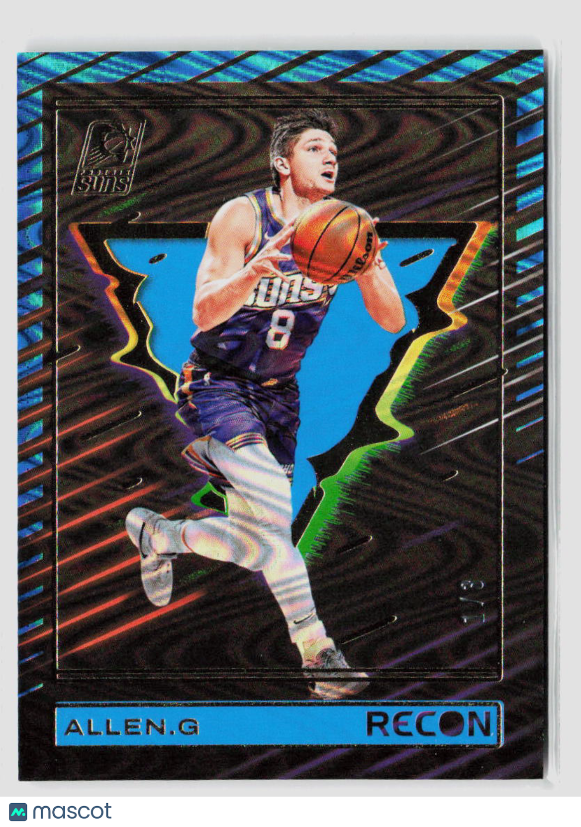 2023-24 Panini Recon Grayson Allen Blue Shimmer FOTL 1/8 #90