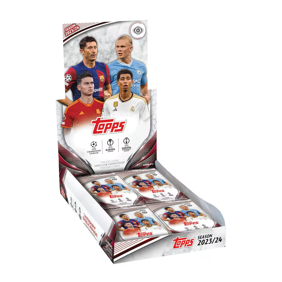 2023-24 Topps Chrome UEFA Club Competition Hobby Box