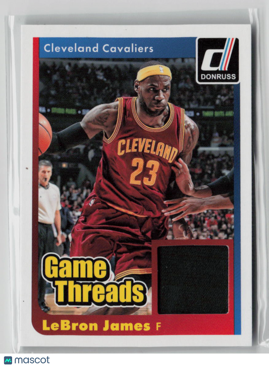 2014-15 Panini Donruss LeBron James Jersey Patch Game Threads #GT-21