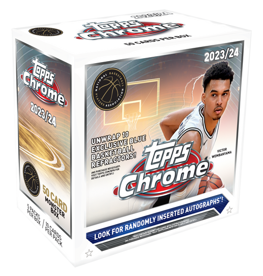 2023-24 Topps Chrome Basketball Mega Box