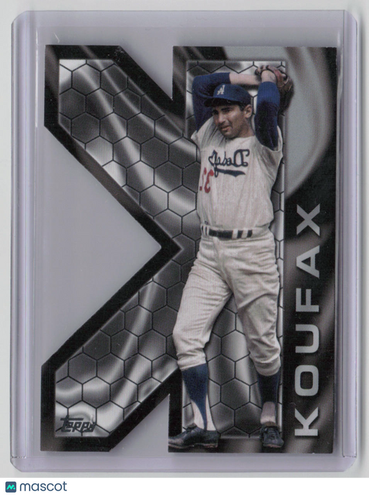 2025 Topps X Sandy Koufax K Zone Backwards SSP #KZSP-13