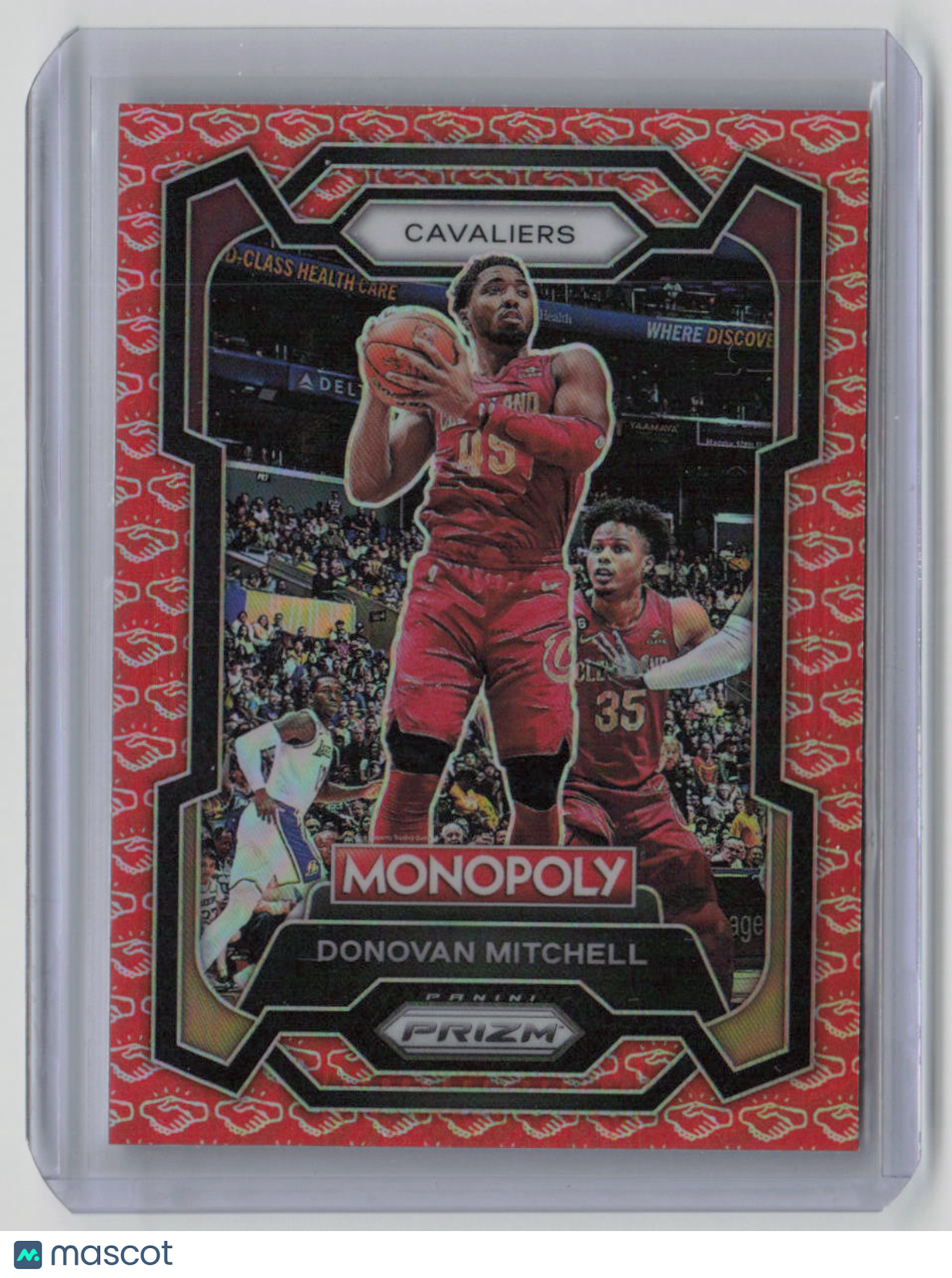 2023-24 Panini Prizm Monopoly Donovan Mitchell Hand Shake Deal #19