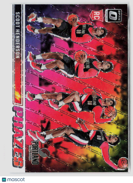 2023-24 Panini Optic Scoot Henderson Phazes Rookie Case Hit #23