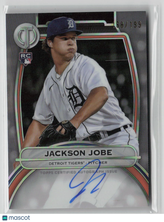 2025 Topps Tribute Jackson Jobe Autograph 68/199 RC #TA-JJ