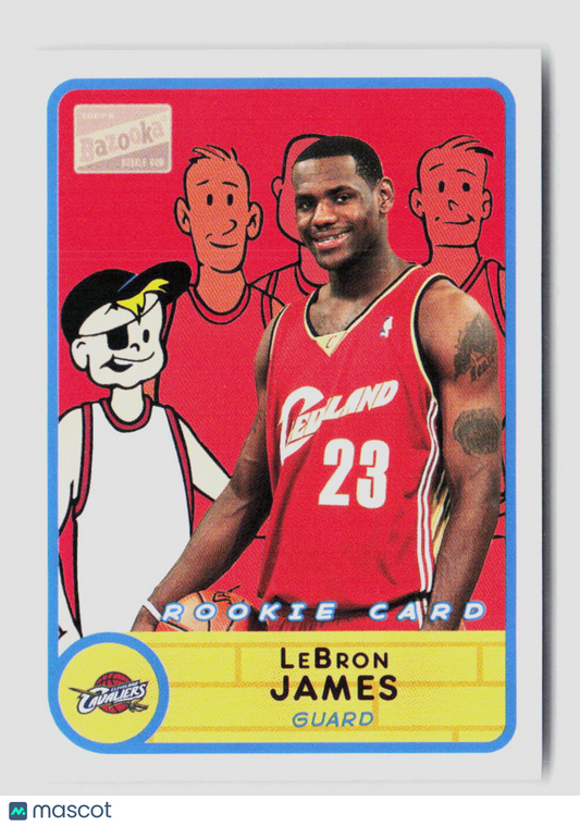 2003 Bazooka LeBron James Rookie #276