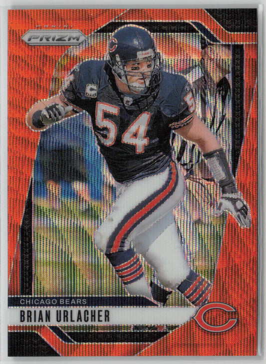 2024 Panini Prizm Brian Urlacher 20/60 Orange Wave #20