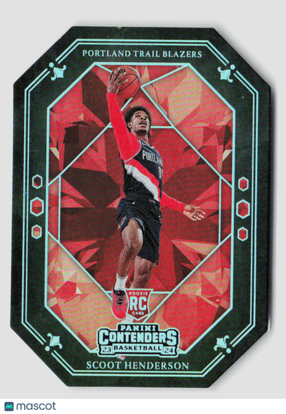 2023 Panini Contenders Scoot Henderson Crown Jewels RC #11