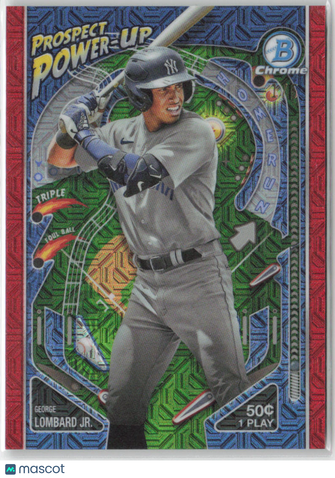 2024 Bowman George Lombard Jr. Power-Up Red Refractor 1/5 #PP-17