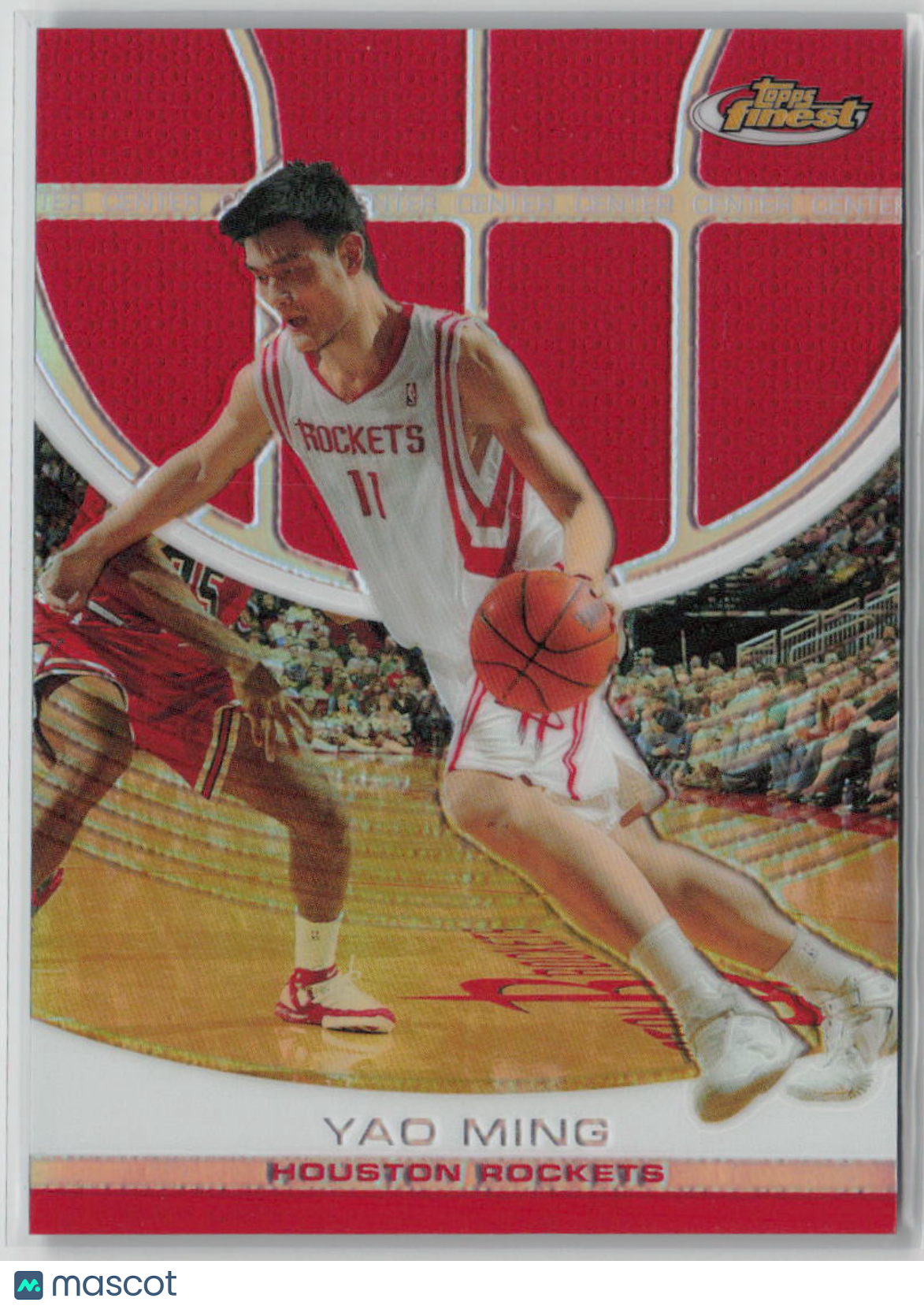 2006 Topps Finest Red Refractor Yao Ming 067/169 #21