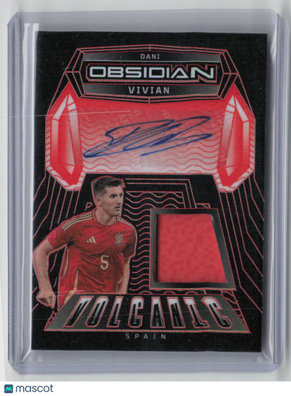 2022-23 Panini Obsidian Volcanic Dani Vivian Autograph Patch 120/149 #VS-DVN