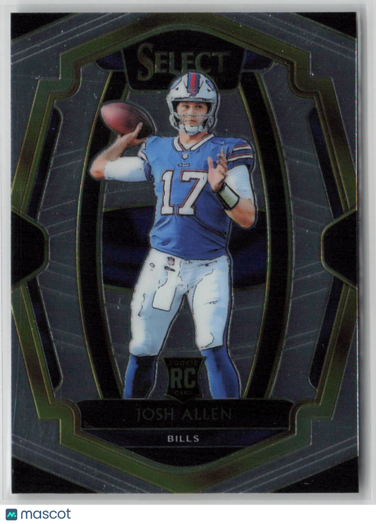 2019 Panini Select Football Josh Allen RC Premier Level #139