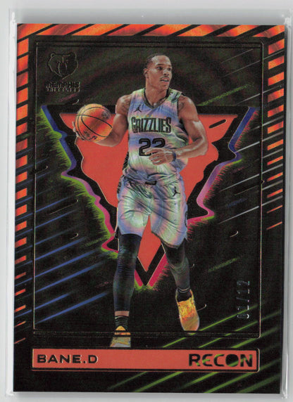 2023 Panini Recon Desmond Bane 01/12 Orange FOTL #125