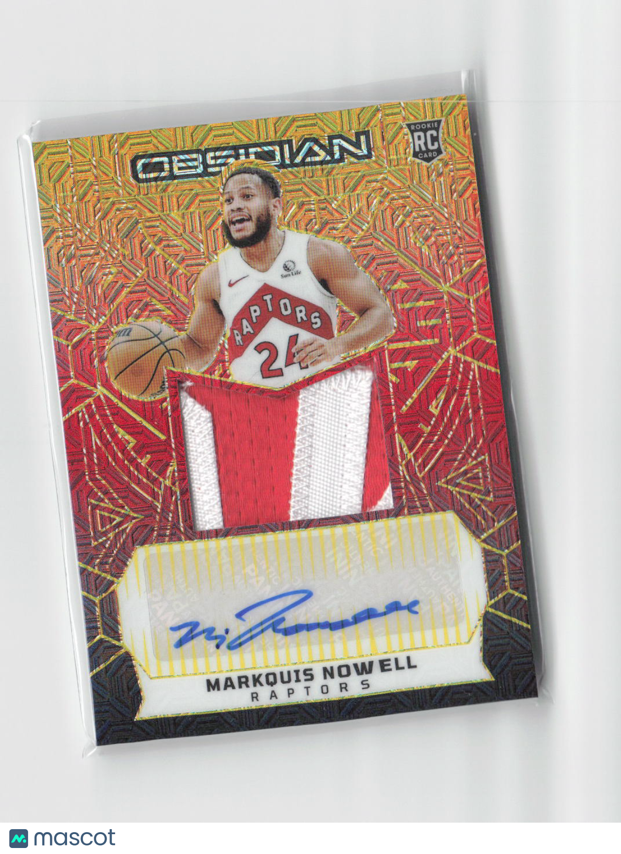 2023 Panini Obsidian Markquis Nowell RPA Rookie Patch Auto 01/10 #237