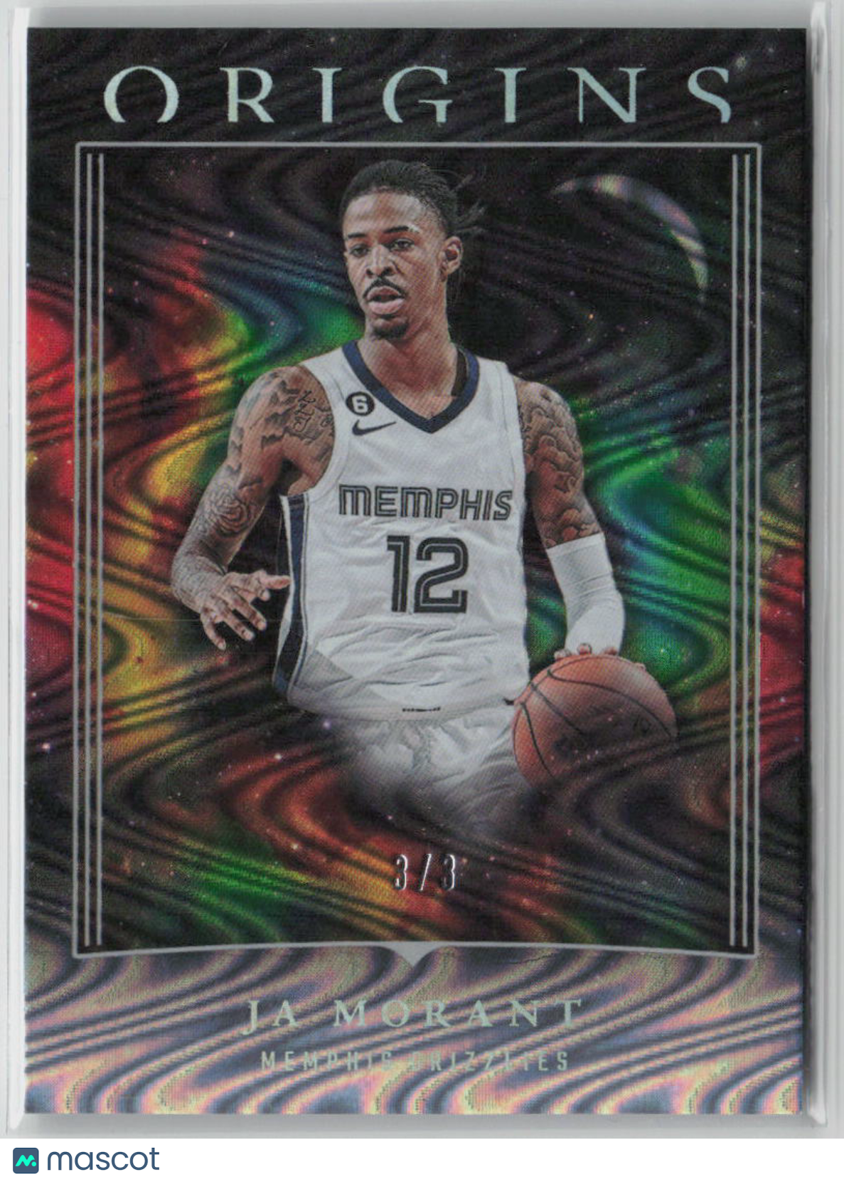 2023-24 Panini Origins Ja Morant FOTL Swirl 3/3 #73
