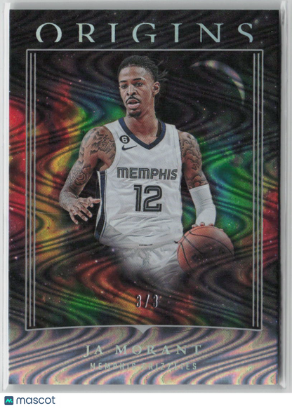 2023-24 Panini Origins Ja Morant FOTL Swirl 3/3 #73