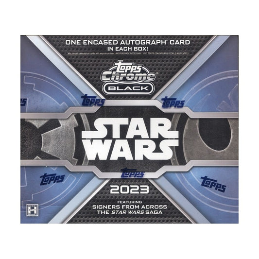 2023 Topps Star Wars Chrome Black Hobby Box