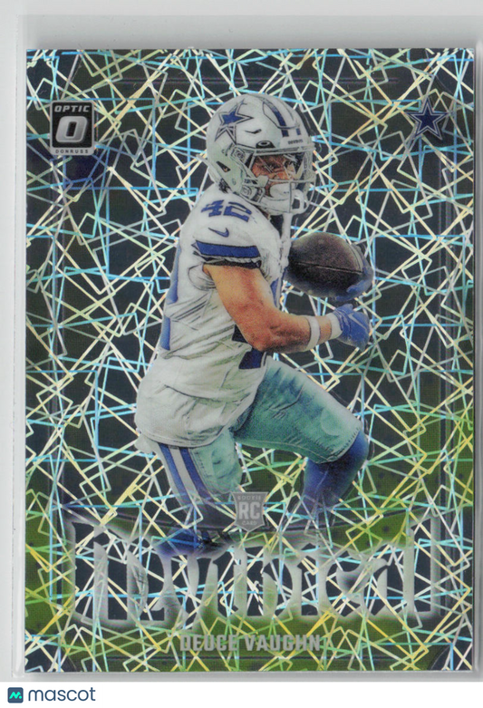 2023 Panini Donruss Optic Prizm Deuce Vaughn RC #19