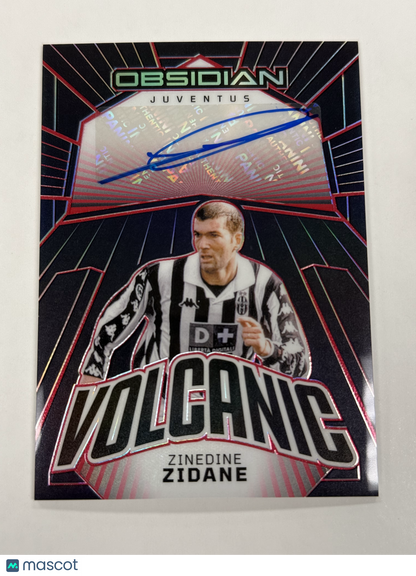 2023 Panini Obsidian Zinedine Zidane Auto 05/15 #VS-ZZ