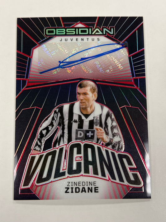 2023 Panini Obsidian Zinedine Zidane Auto 05/15 #VS-ZZ