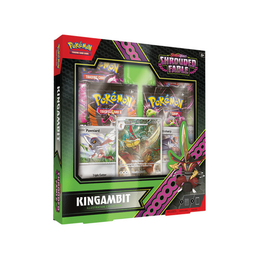 Pokemon: Scarlet & Violet: Shrouded Fable: Kingambit Illustration Collection Case