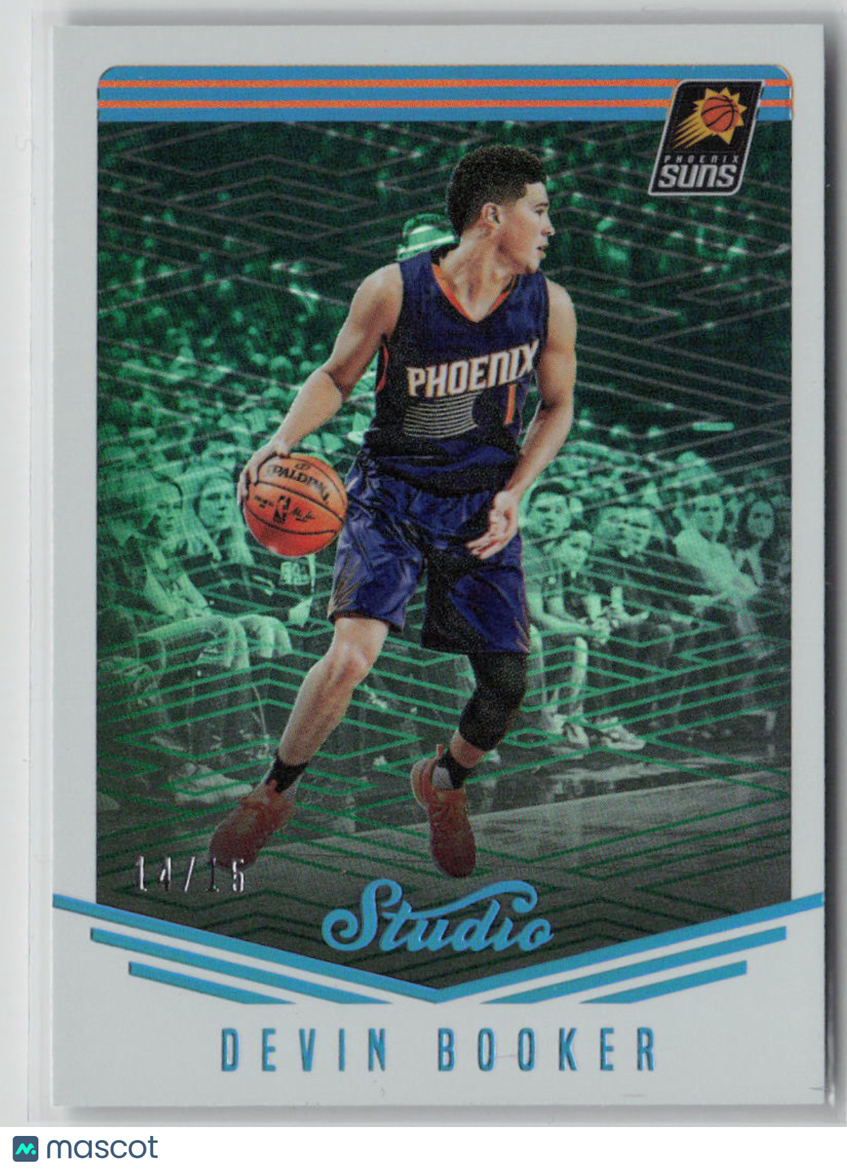 2016-17 Panini Studio Devin Booker 14/15 #20