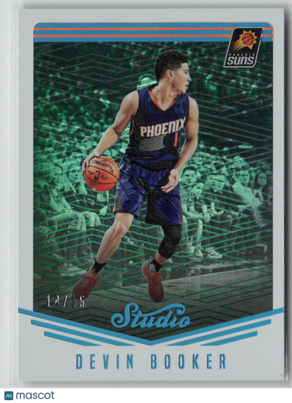 2016-17 Panini Studio Devin Booker 14/15 #20