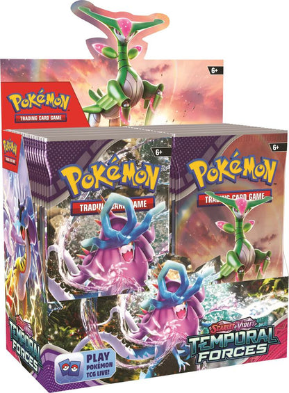 Pokemon Scarlet & Violet Temporal Forces Booster Box (36 Packs)